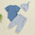 Newborn Baby 3-Piece Outfit Set