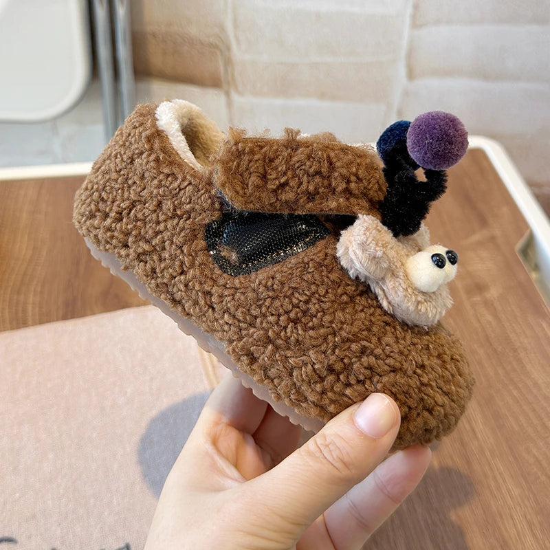 The Little Monster Fleece Shoes