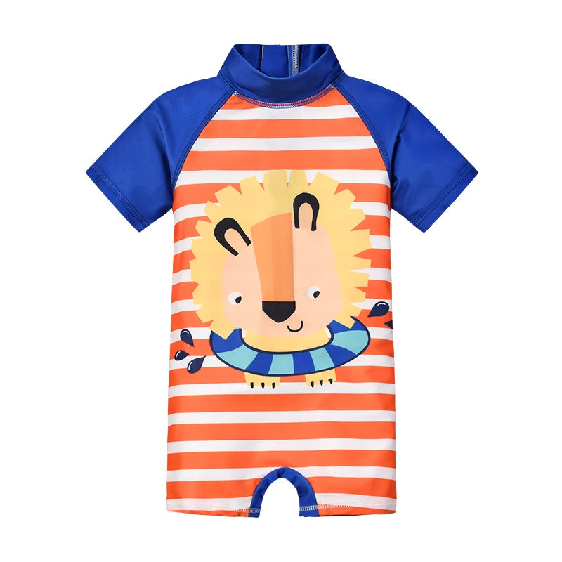 Short Sleeved Rash Guard Swimwear
