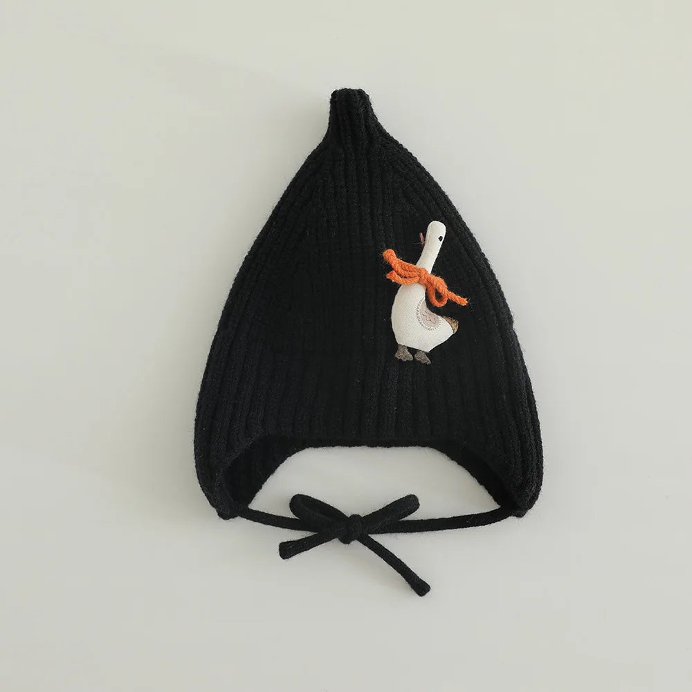 Kids Knitted Winter Hat with Ear Flaps