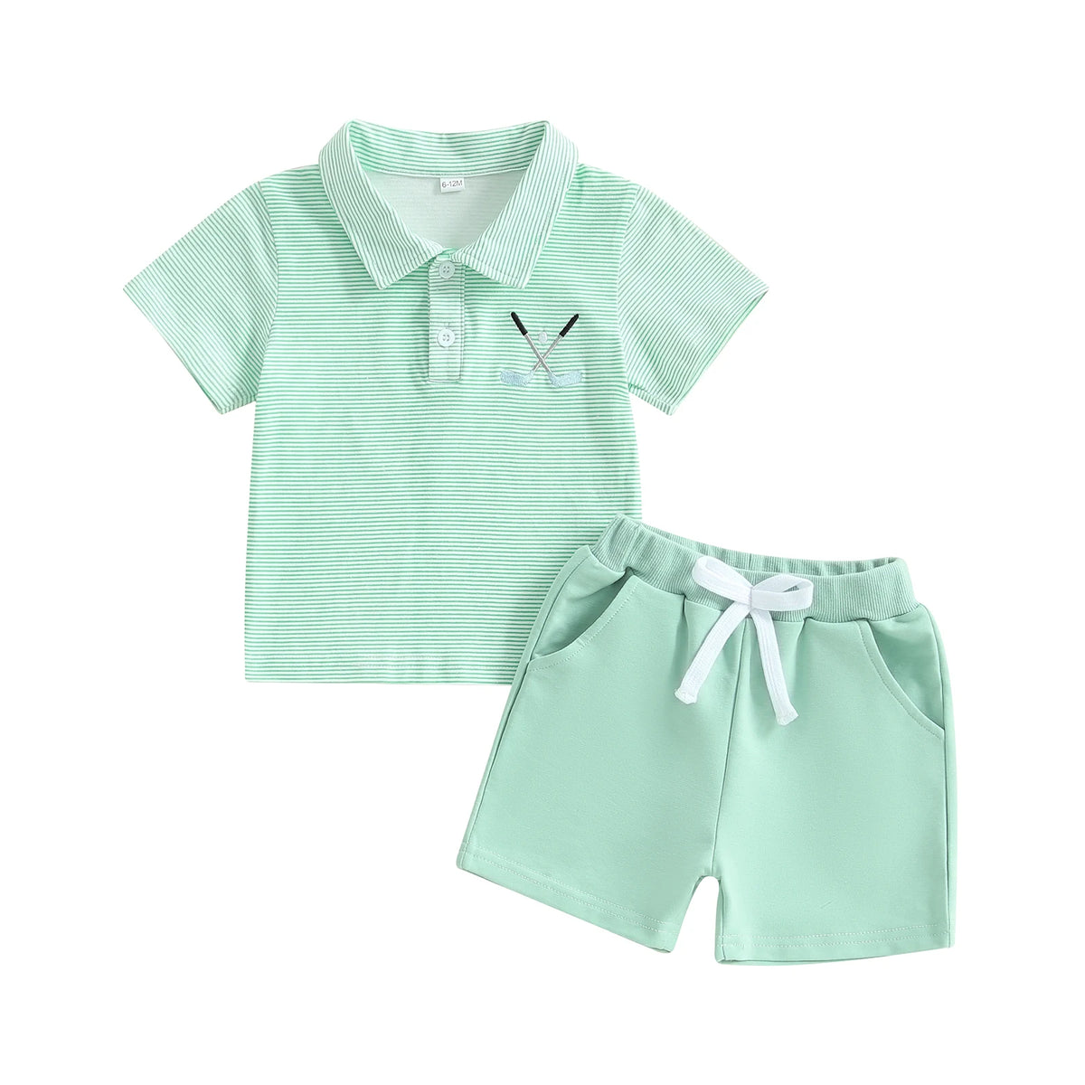 Baby Boy Golf Outfit Set
