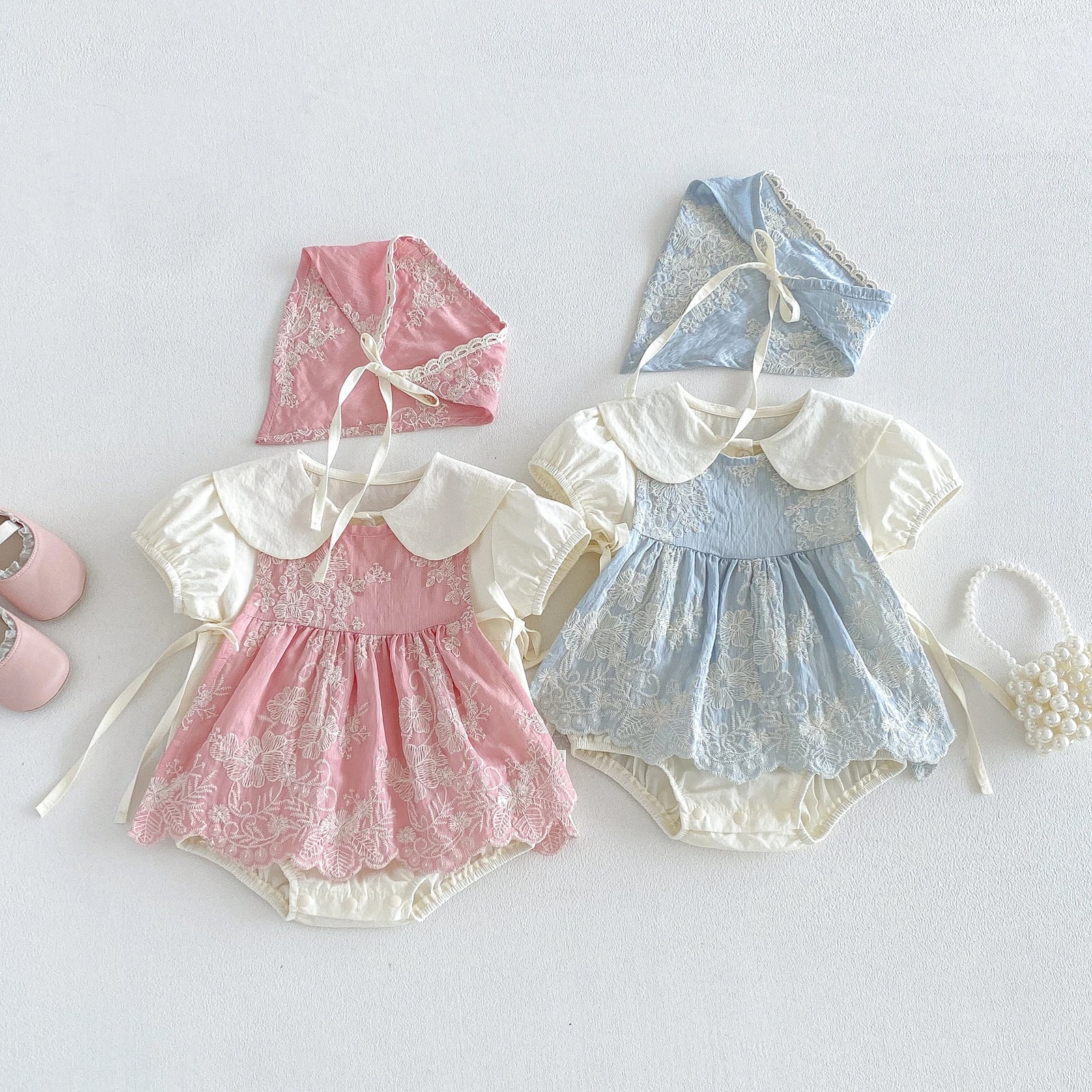 Princess Swaddle One-Piece Dress for Baby Girls