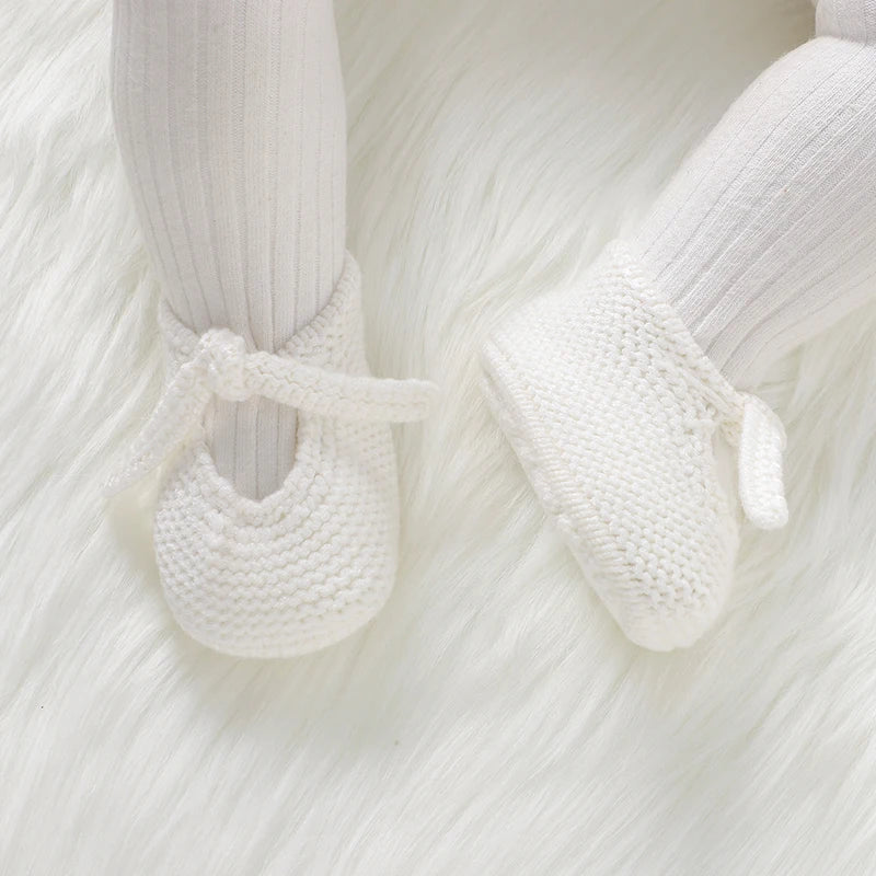 The First Cuddles Knitted Booties