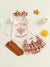 Baby Girl's My First Thanksgiving 4-Piece Outfit Set