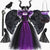 Girl's Dark Fairy Costume