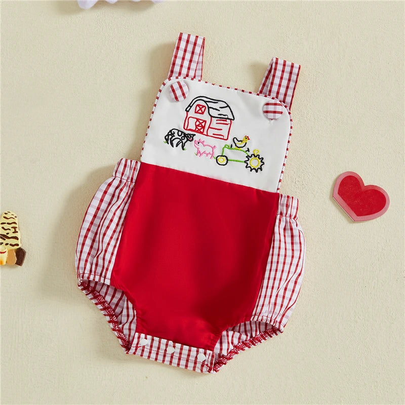 The Little Farmer's Playsuit