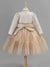 Girls’ Princess Dress and Coat Set