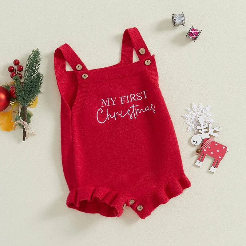 The First Noel "My First Christmas" Romper