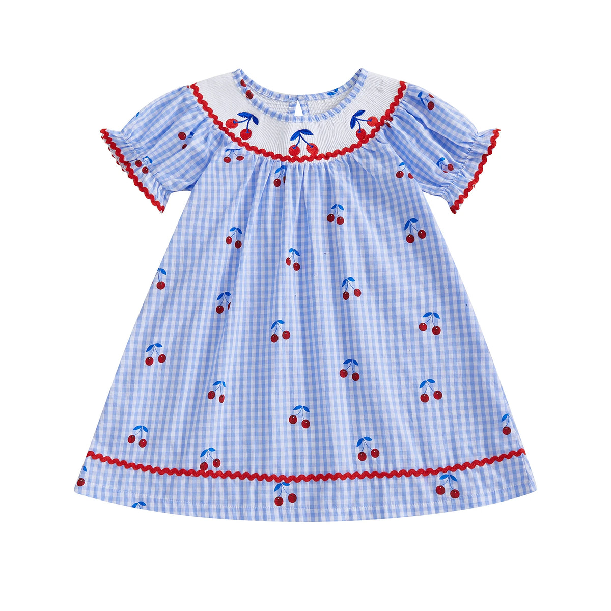 Girl Embroidered Summer Dress