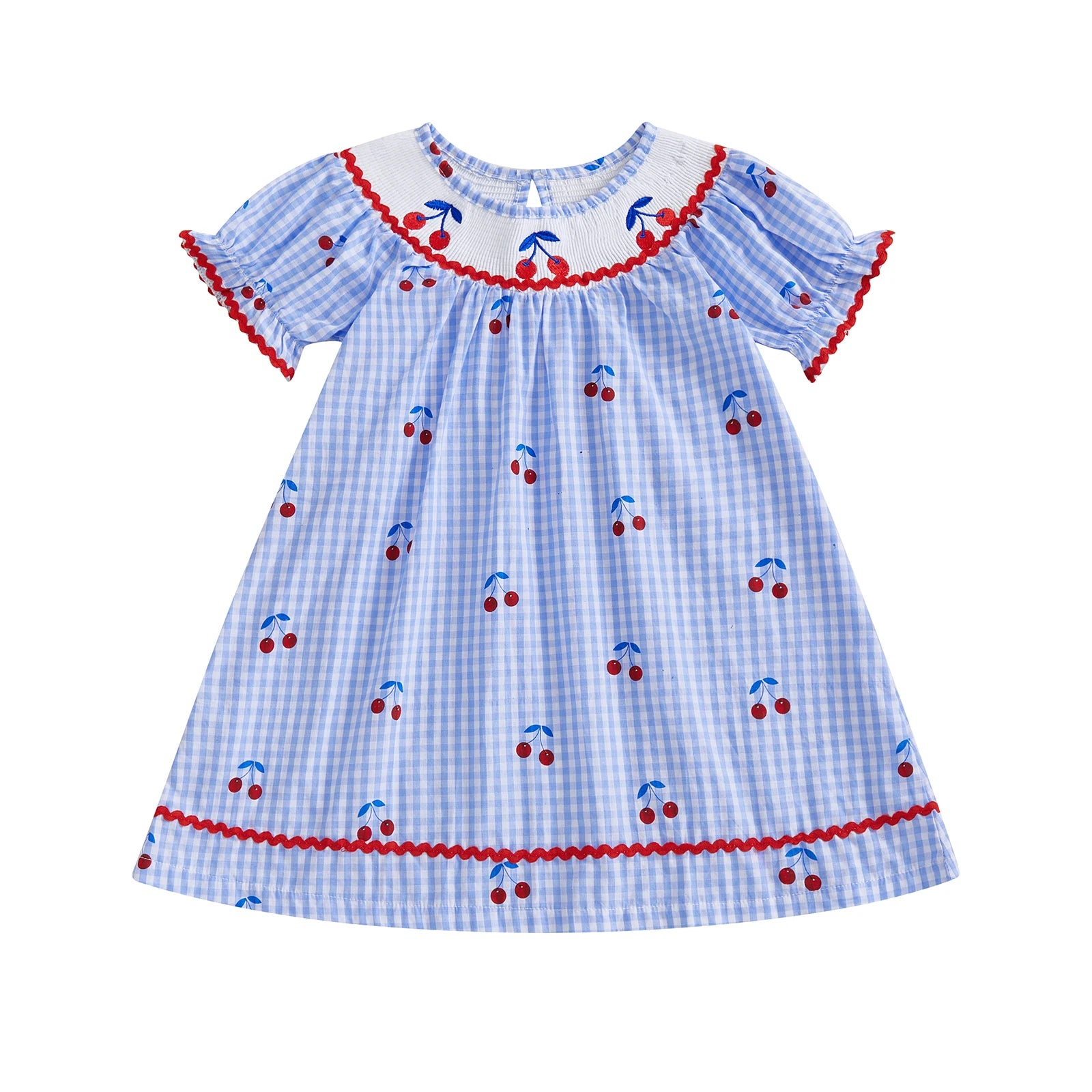 Girl Embroidered Summer Dress
