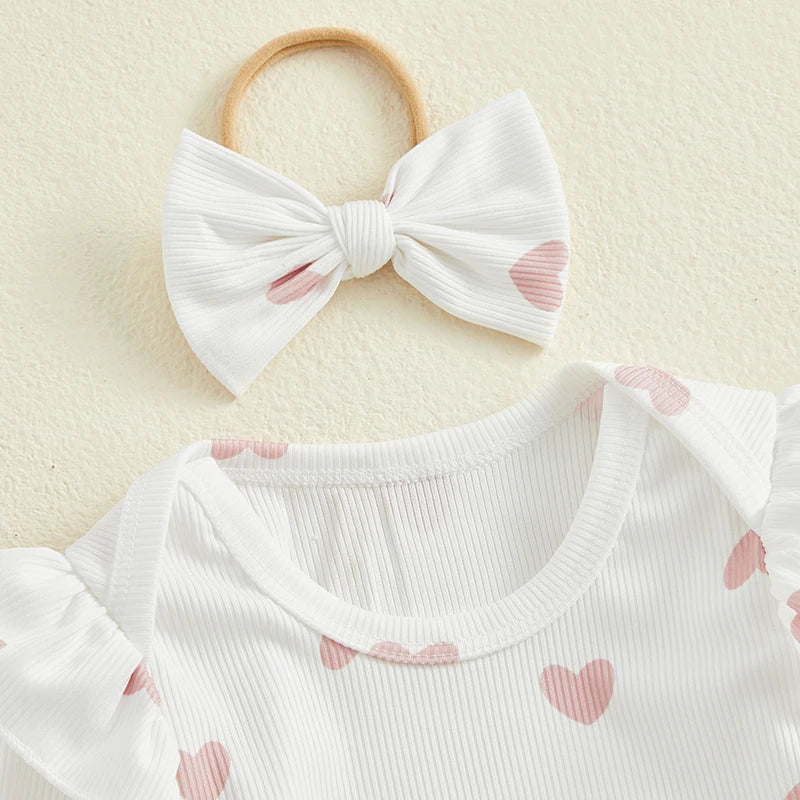 Valentine's Day Baby Girls Outfit