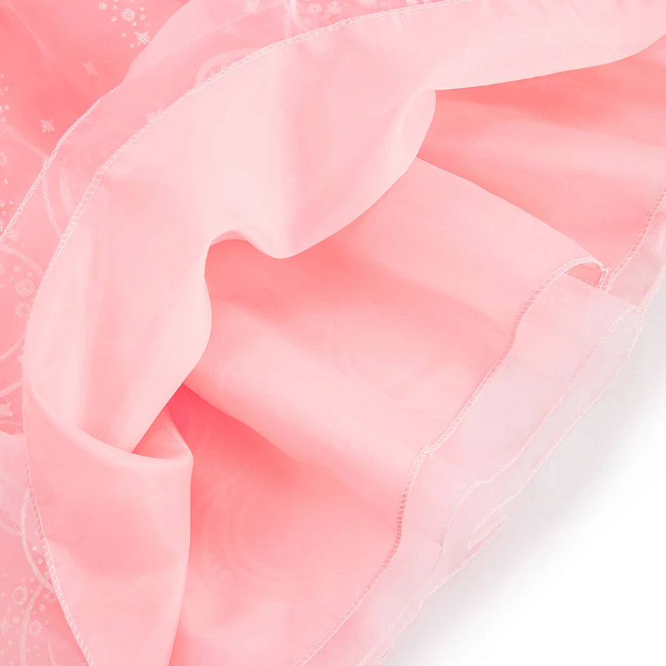 Girl's Pink Princess Ball Gown