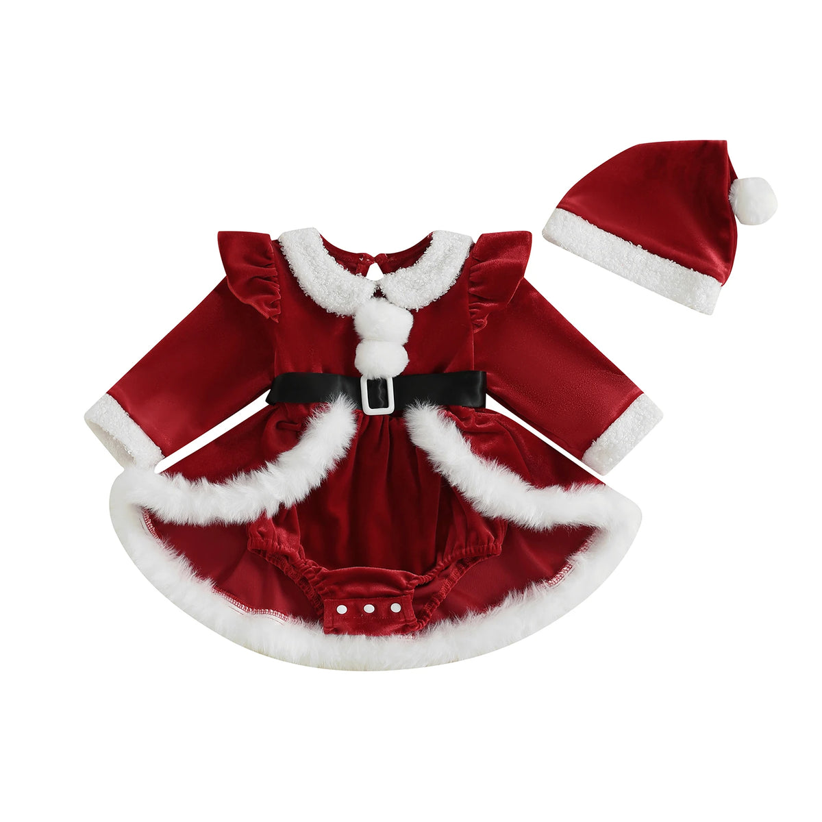 Baby Girls Christmas Romper Dress