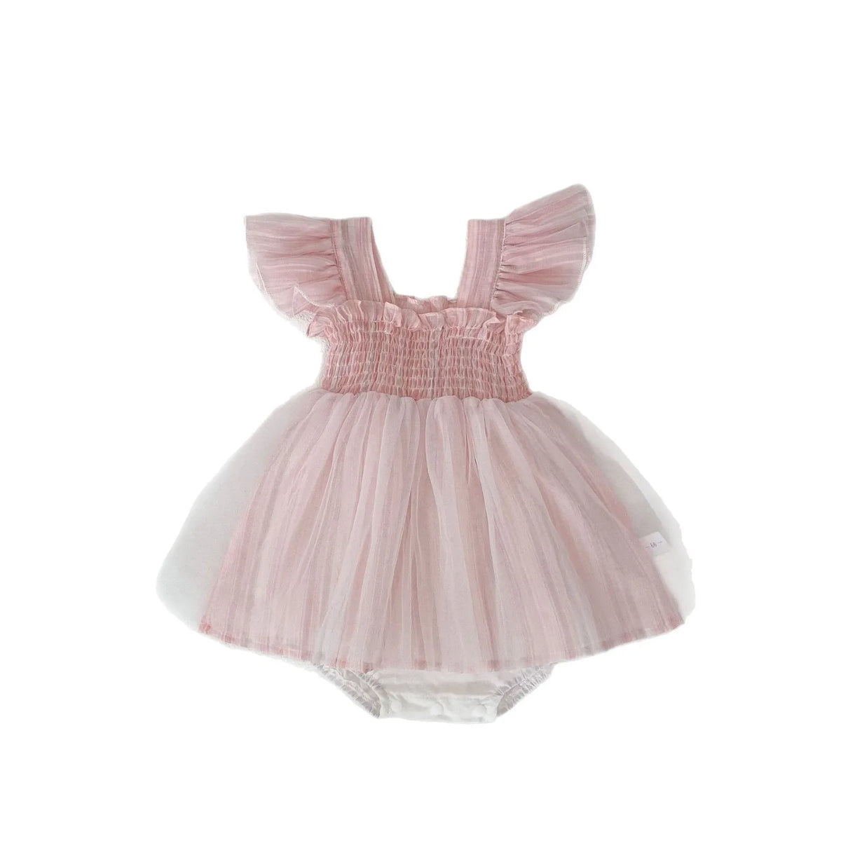 Fly Sleeve Girl Tutu Romper