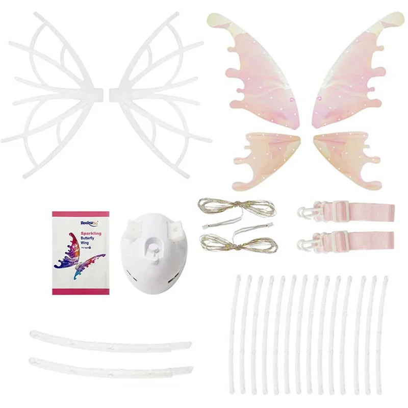 Light-Up Electric Fairy Wings with Music