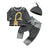 3PCS Newborn Baby Boy Outfit Set