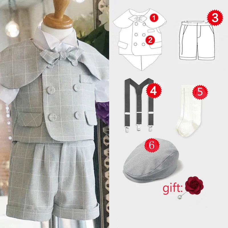 Baby Boy Gentleman Outfit Set