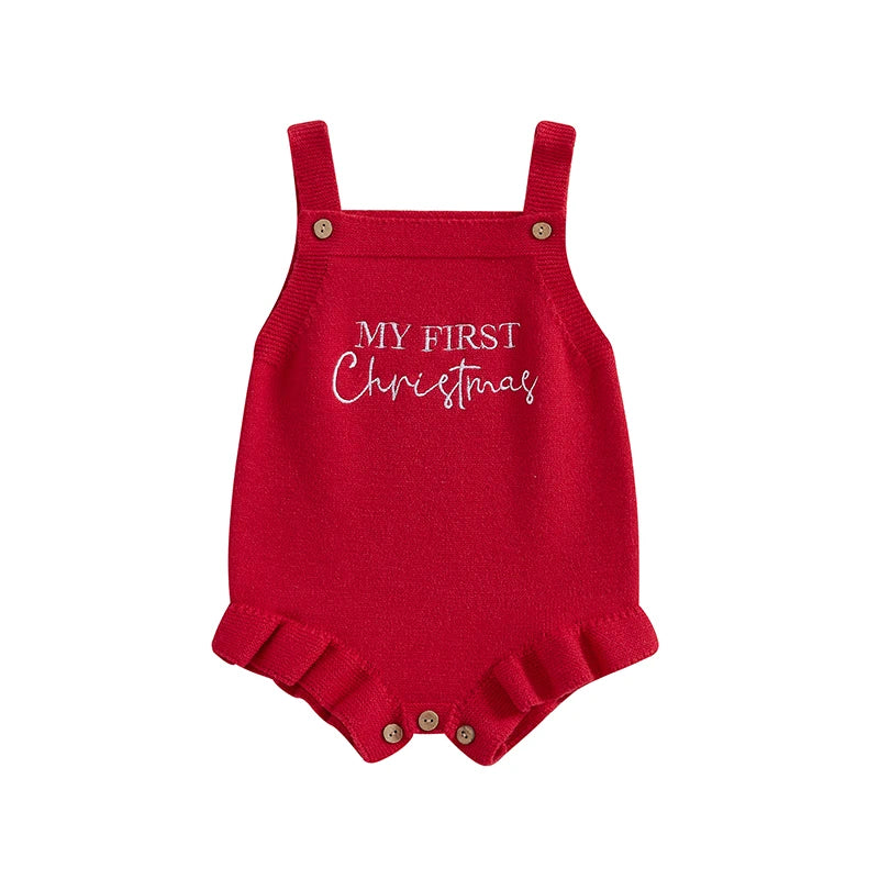 The First Noel &quot;My First Christmas&quot; Romper