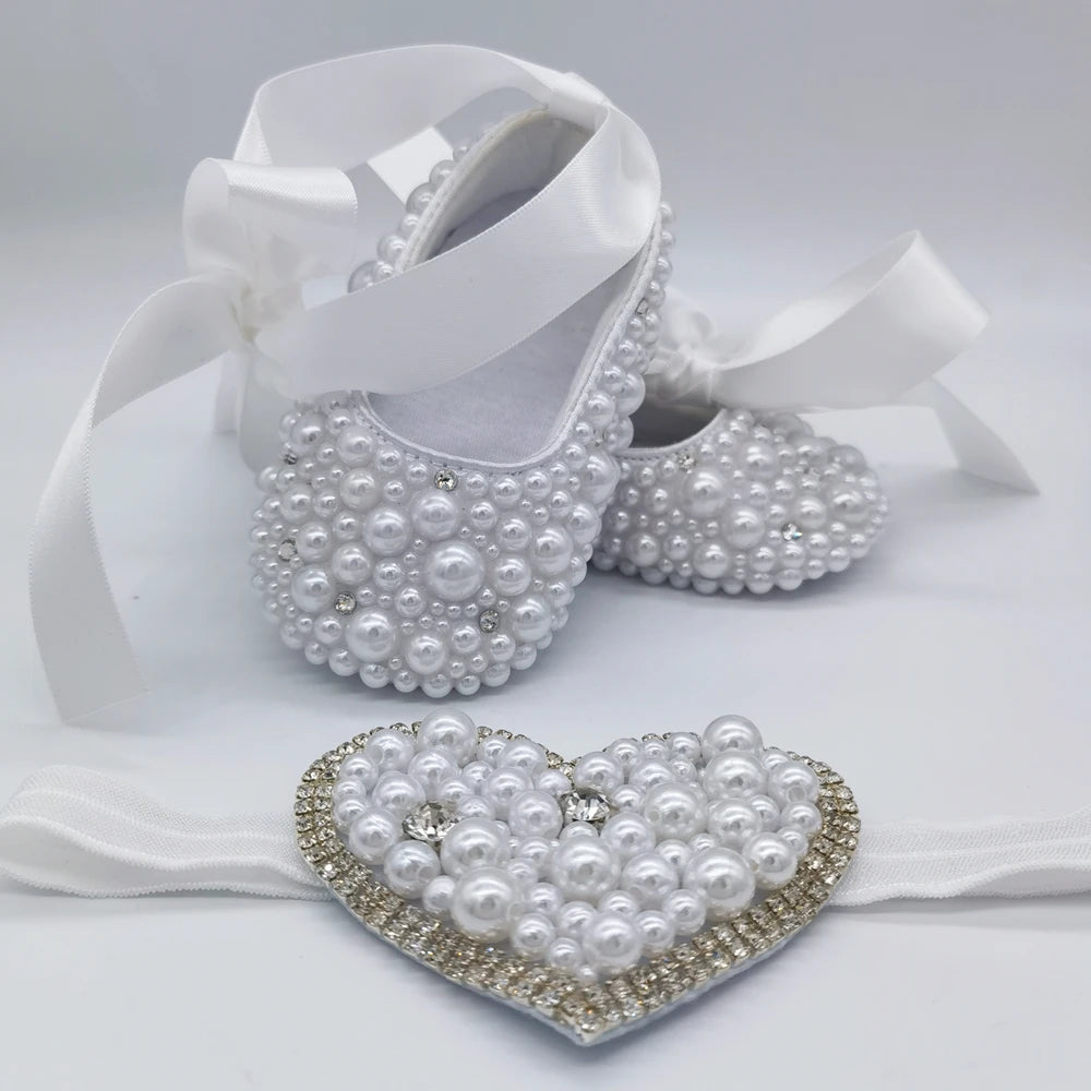 Handmade Baby Girl Christening Shoes