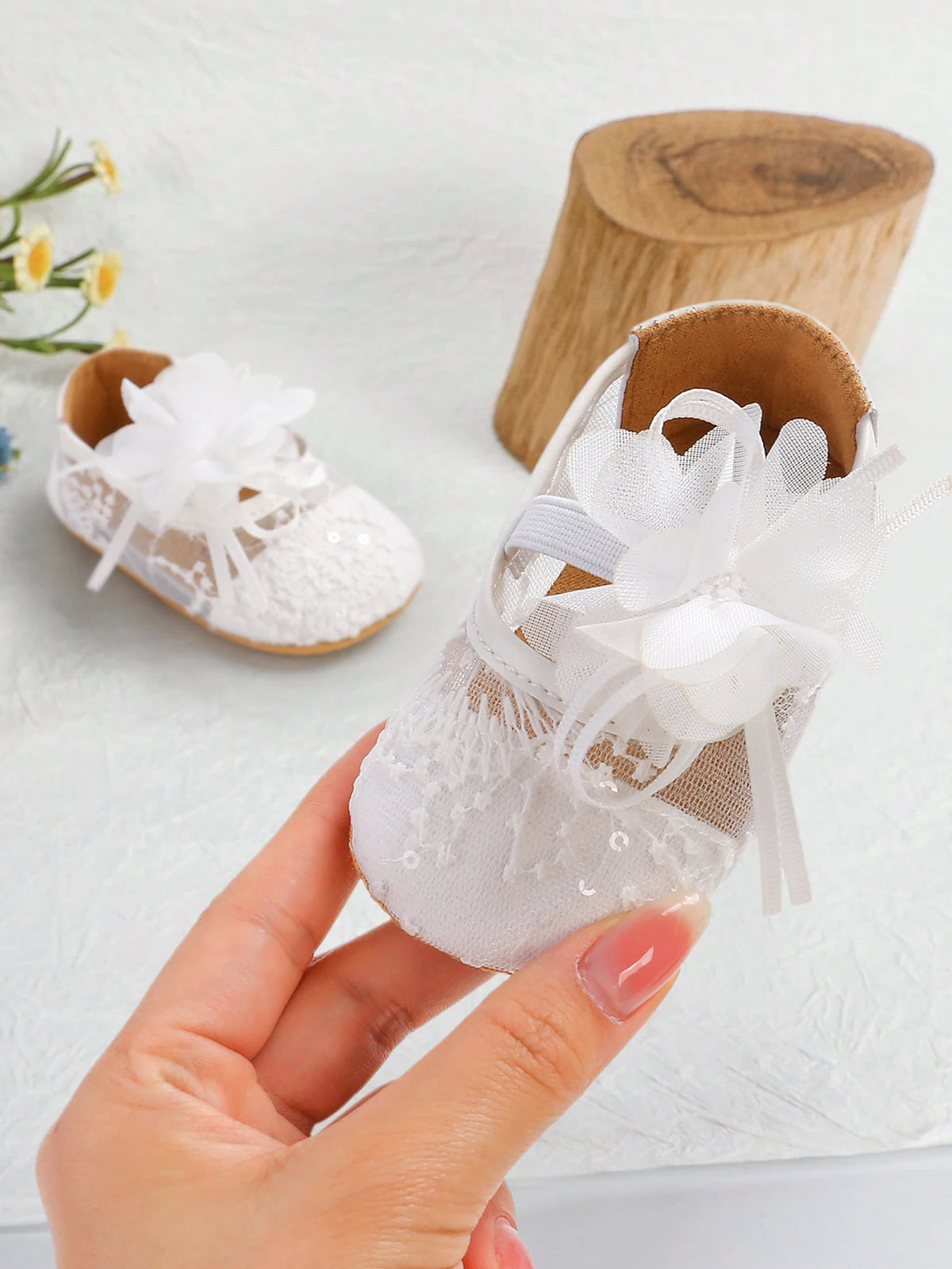 Butterfly & Flower Anti-Slip Princess Shoes