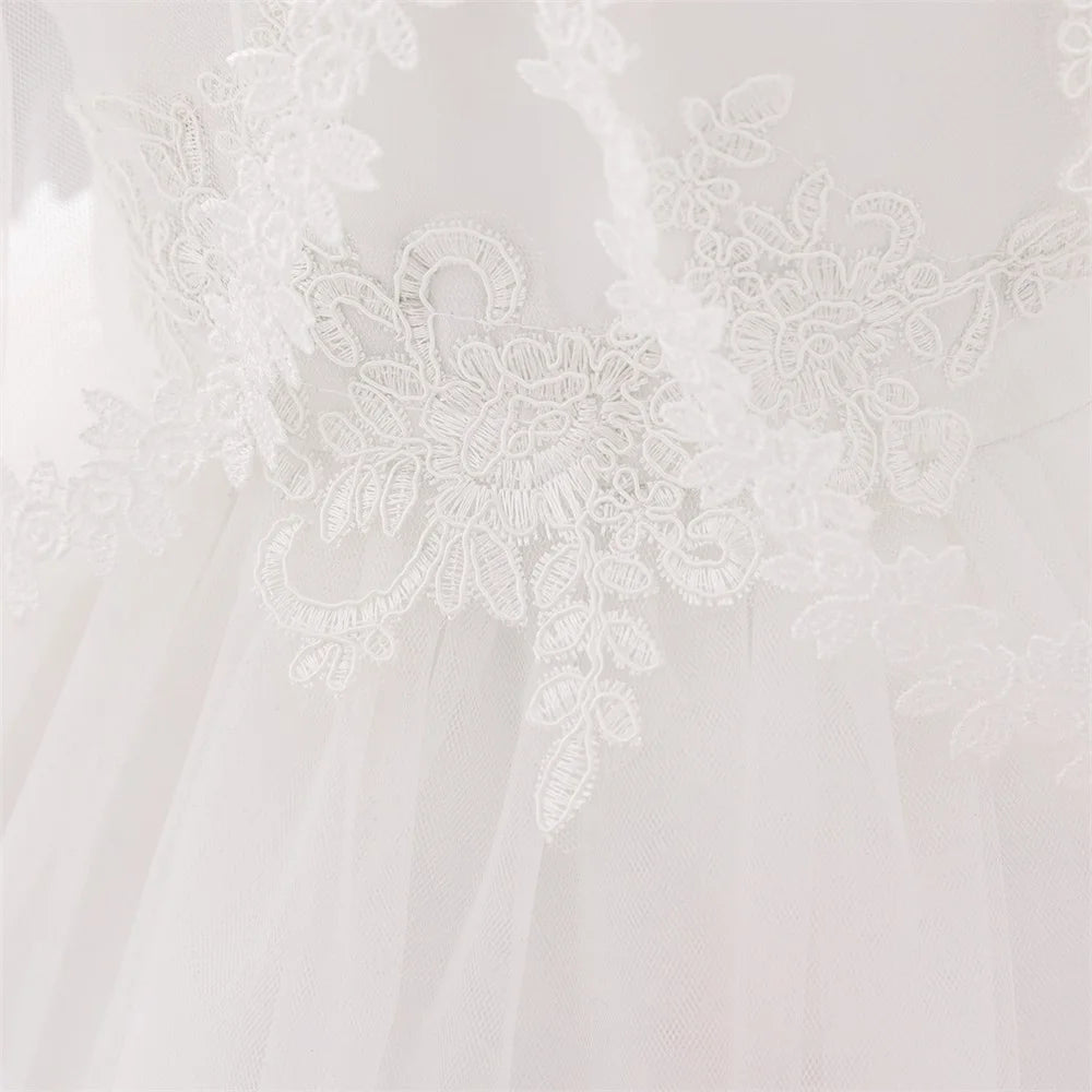 Baby Girl's Lace Baptism and Christening Gown with Bonnet and Cape