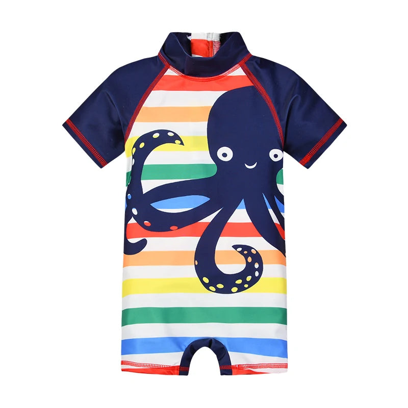 Short Sleeved Rash Guard Swimwear