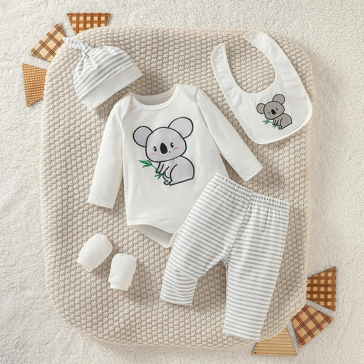 4-Piece Baby Boy Outfit Set