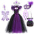 Girl's Dark Fairy Costume