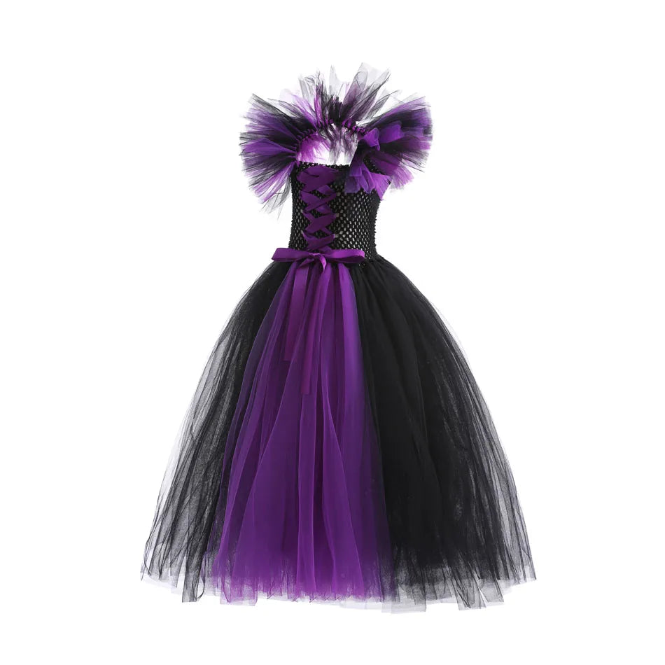 Girl's Dark Fairy Costume