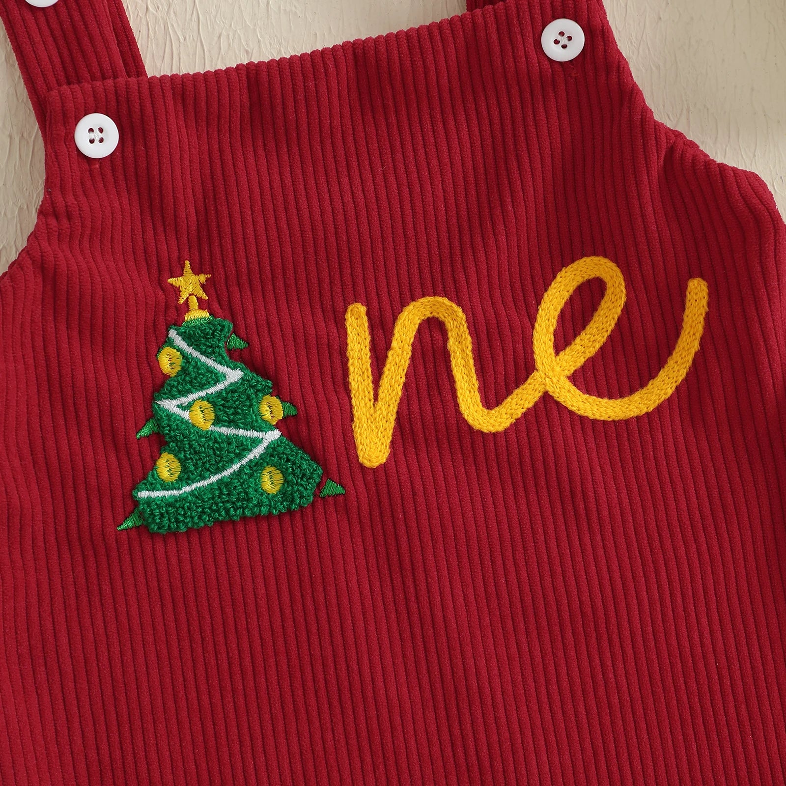 The Little Holly Christmas Romper