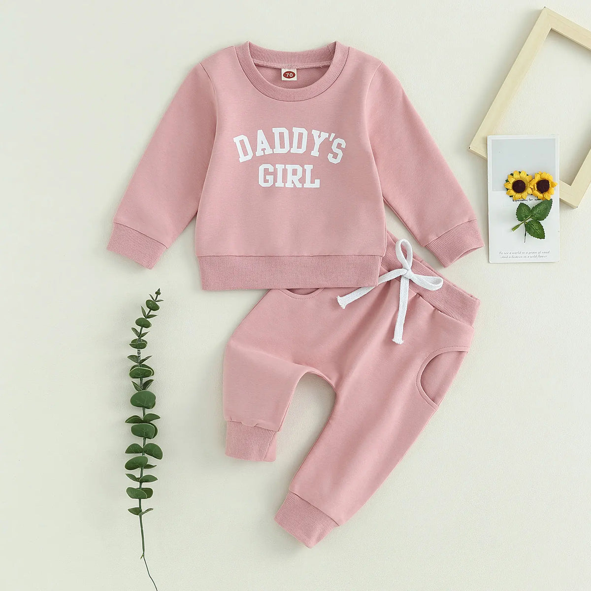 Daddy's Girl Toddler Sweatshirt and Pants Set