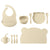 The First Bites 10-Piece Complete Silicone Feeding Set