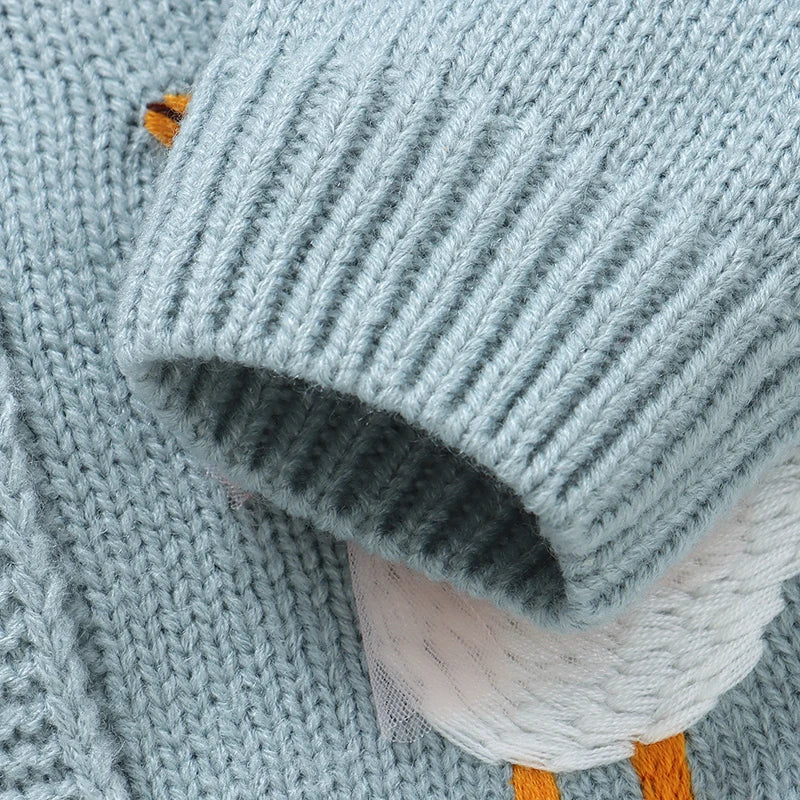 The Waddling Geese Pocket Knit Cardigan