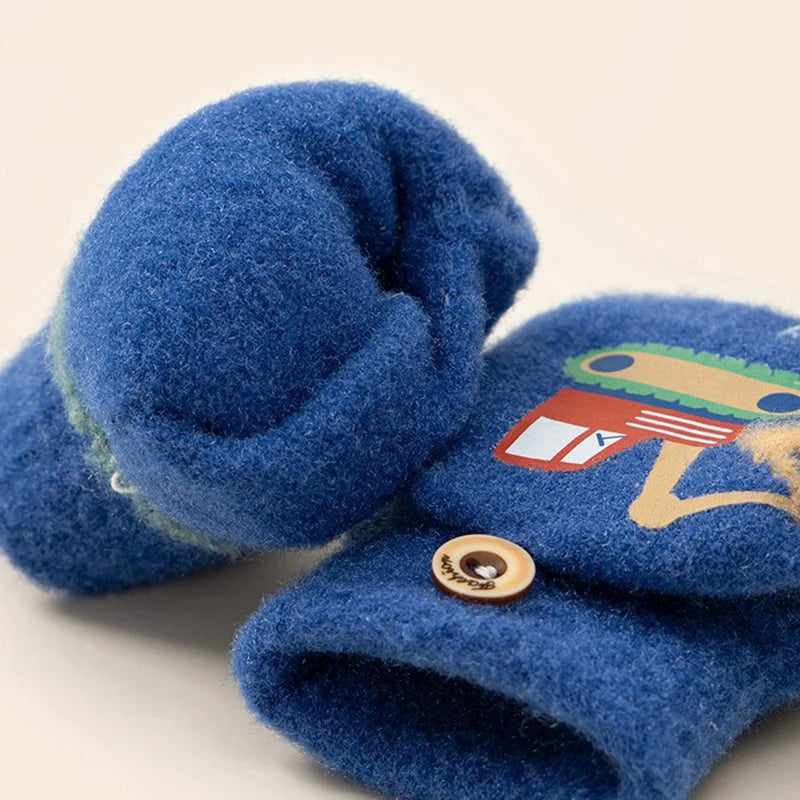 The Digger 2-in-1 Convertible Kids' Mittens