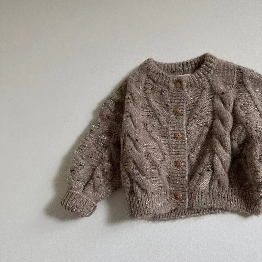 Cozy Knitted Baby Cardigan