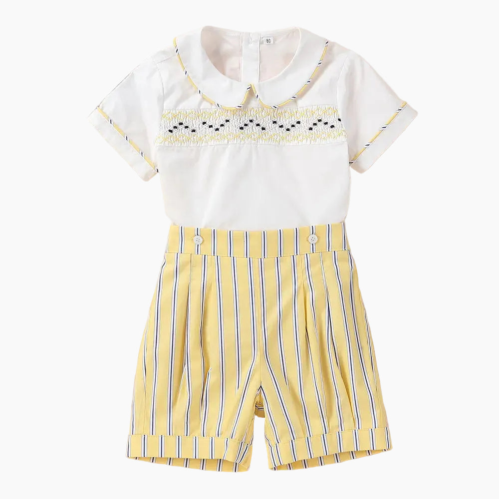 The Little Gentleman's Smocked Suit