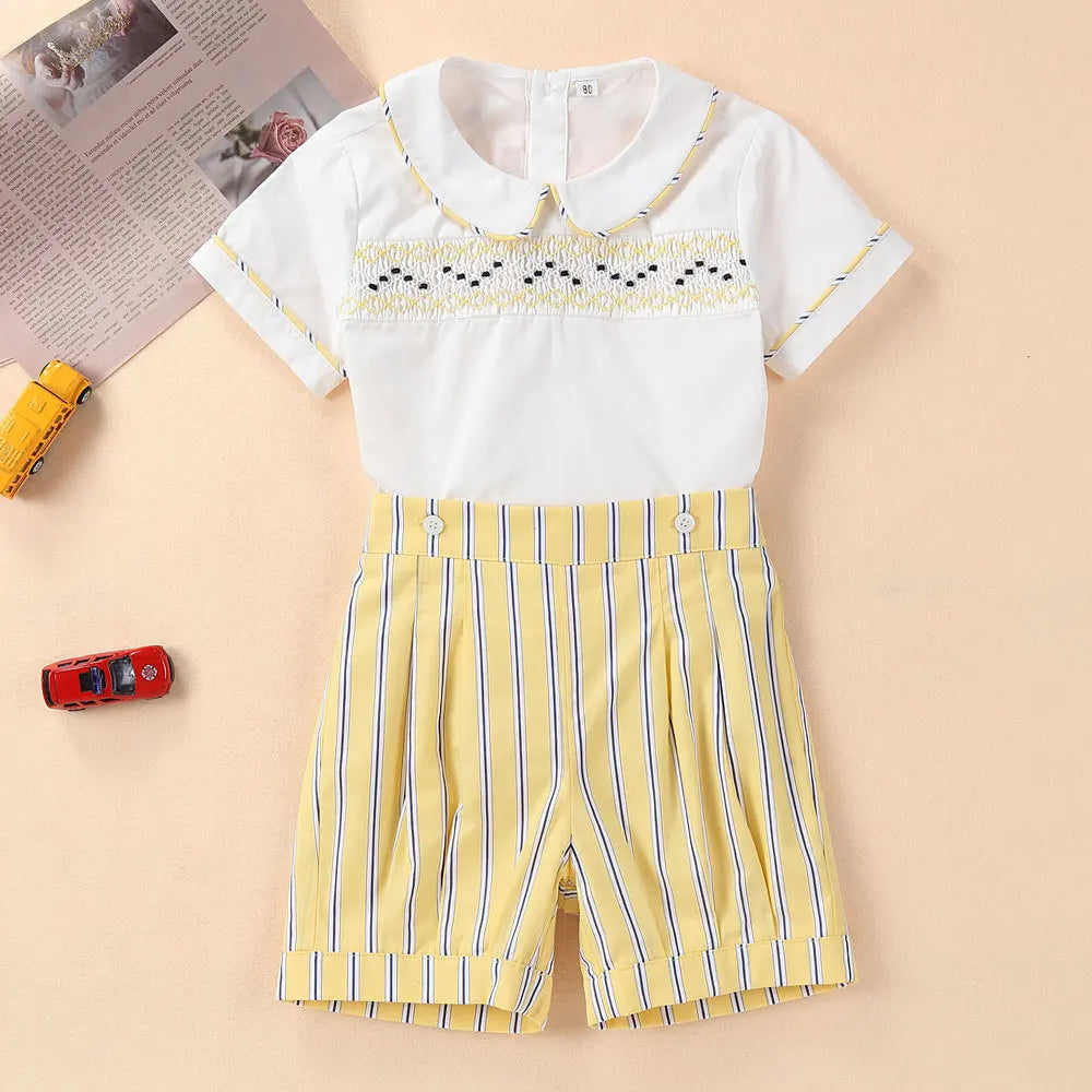 The Little Gentleman's Smocked Suit