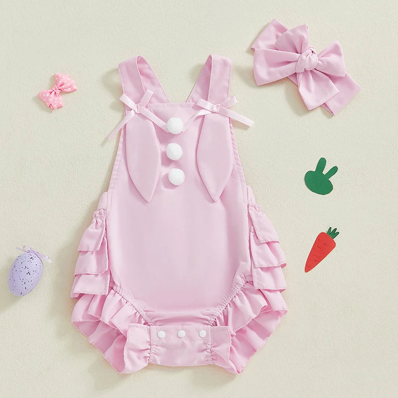 Adorable Baby Bunny Romper