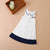 Girls' Sleeveless Summer Chiffon Pleated Dress