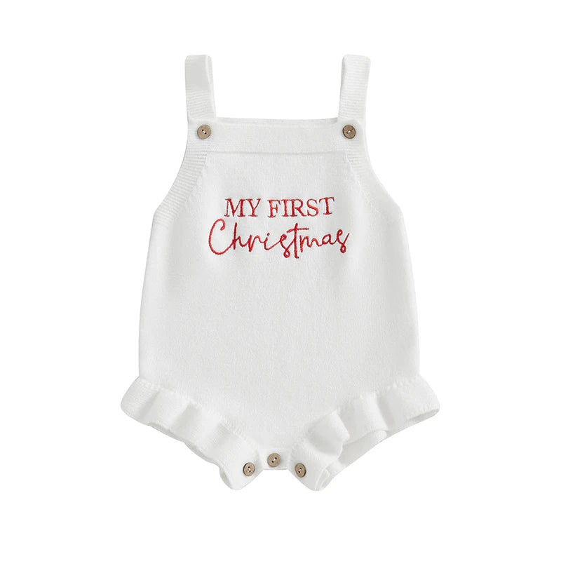 The First Noel "My First Christmas" Romper
