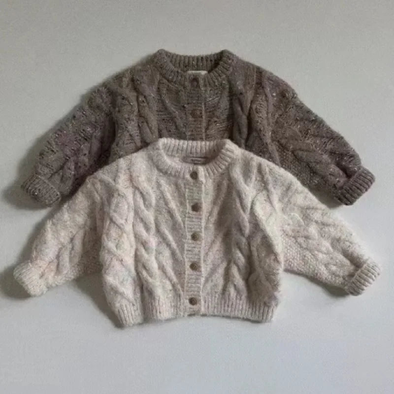 Cozy Knitted Baby Cardigan