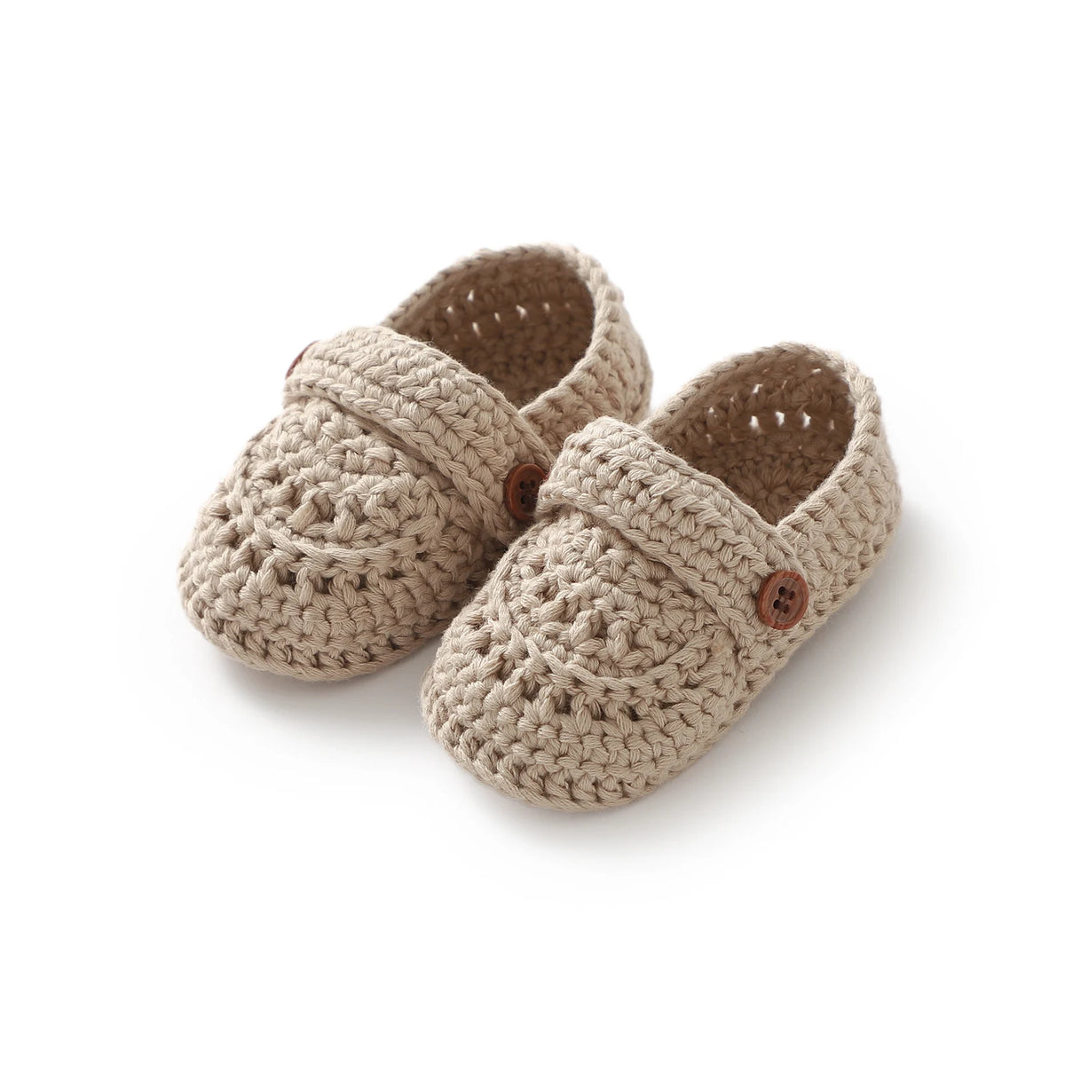 Crochet Knit Baby Shoes