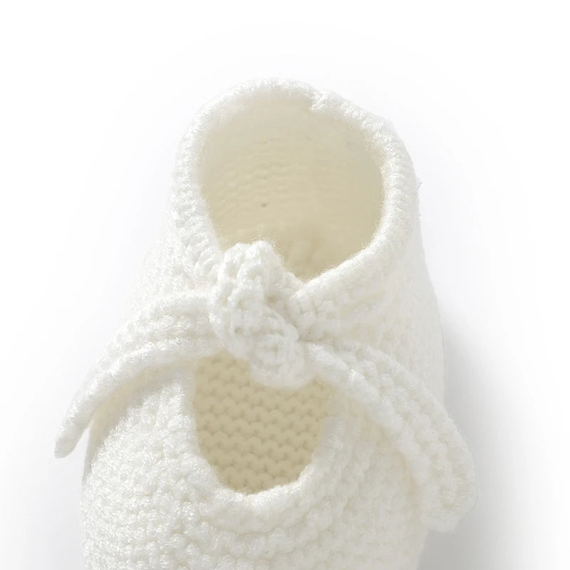 The First Cuddles Knitted Booties