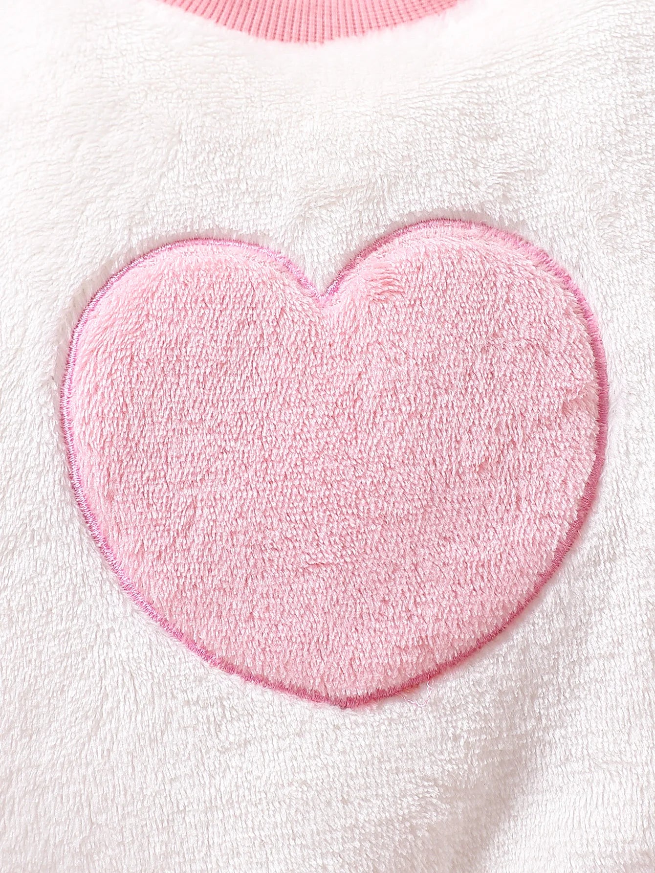 Baby Girls’ 3-Piece Plush Love Hooded Set