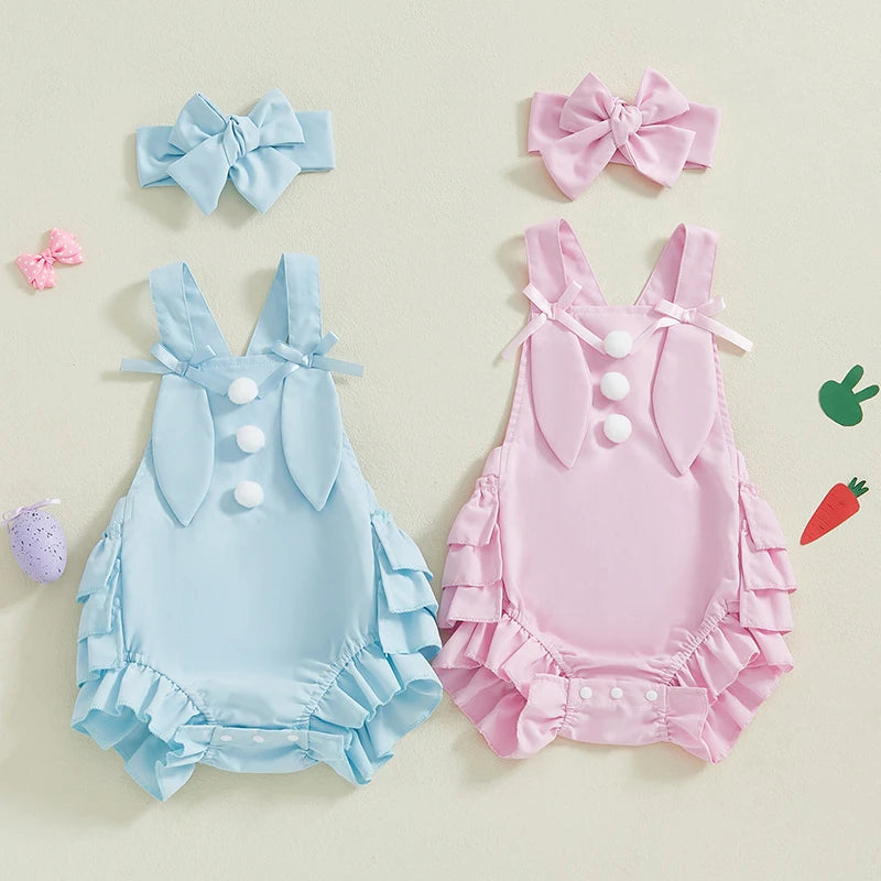 Adorable Baby Bunny Romper