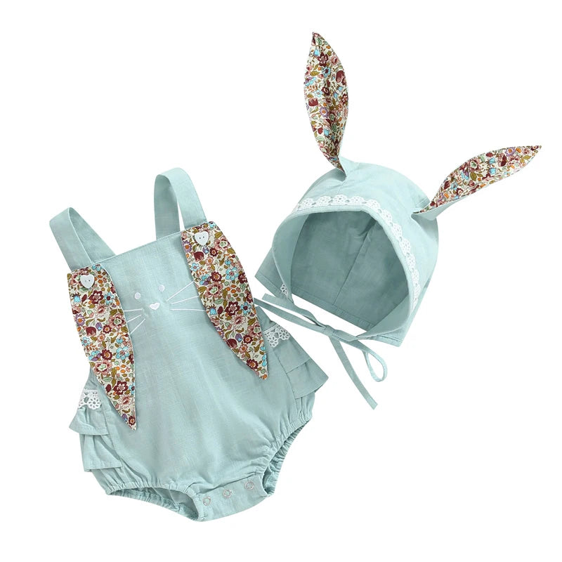 Baby Girl Bunny Romper