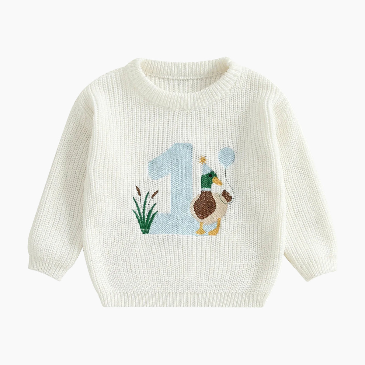 Baby First Birthday Knit Sweater