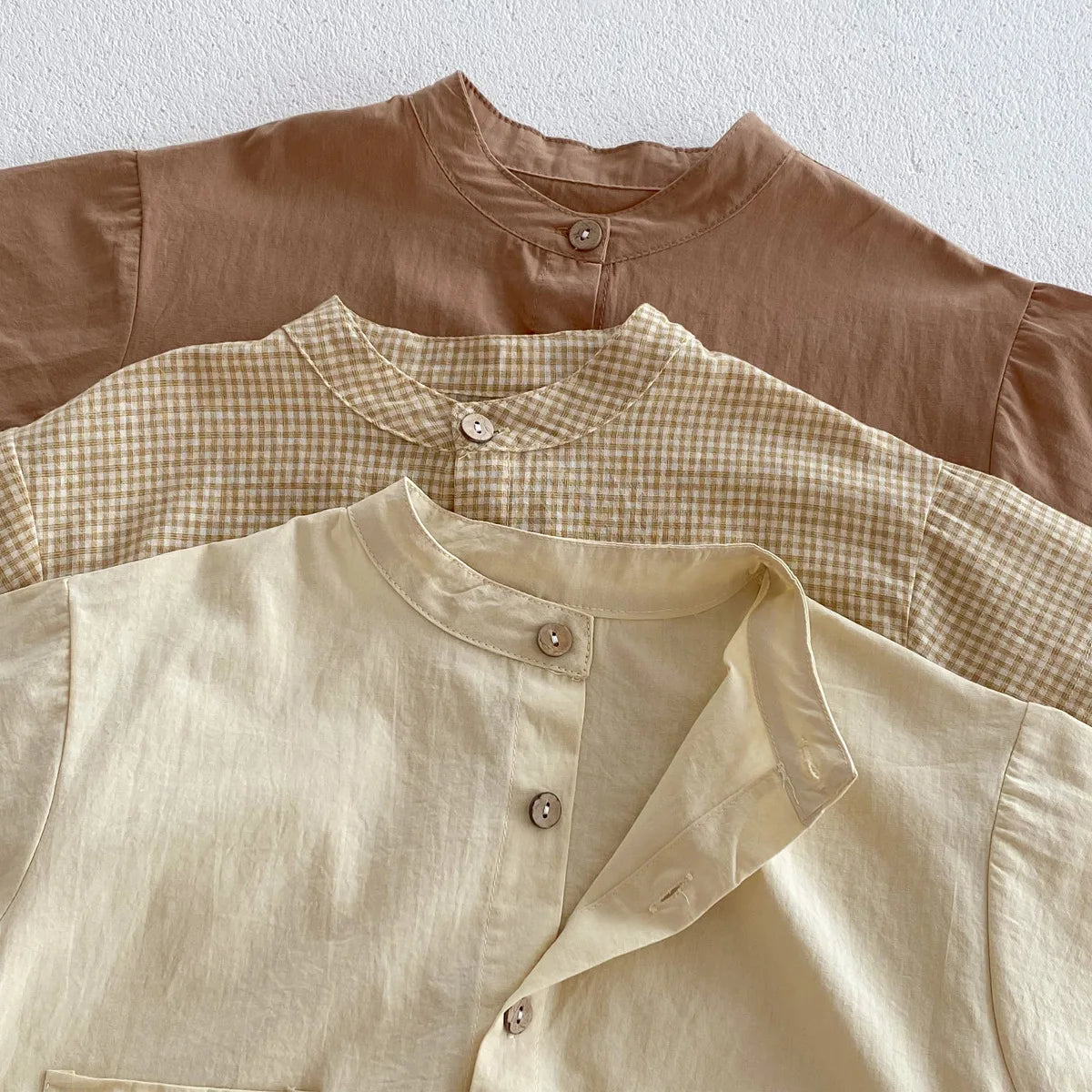 Casual Woven Shirt & Shorts Set for Boys