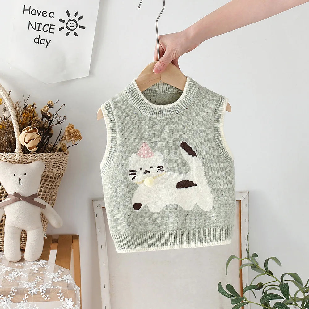 The Playful Pal Knit Vest