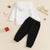 Snowman Face Hoodie & Pants Set